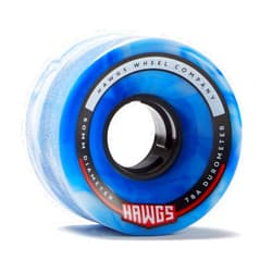 Landyachtz Hawgs Chubby Hawgs Longboard Wheels - 60mm 78a - Blue/White