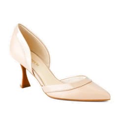 JENN ARDOR Women's Pumps Low Heels Pointed Closed Toe Kitten Dress Shoes for Women Comfortable Stiletto Heeled Sandals Classic Wedding Party D'Orsay Work Pumps
