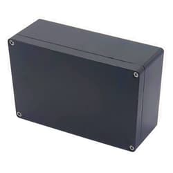 Otdorpatio Project Box ABS Plastic Black Electrical Boxes IP65 Waterproof DIY Electronic Junction Box Power Enclosure 7.87 x4.72 x2.95 inch (200x120x75 mm)