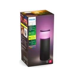 Philips Hue Calla Outdoor Smart Pathway Light - White & Color Ambiance LED Walkway Lights - Low Voltage Lighting - 1 Pack - Requires Bridge and Power Supply - Control with App and Voice - Weatherproof