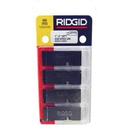 RIDGID 47770 Threading Machine Dies, Right-Handed High-Speed NPT Pipe Dies with Nominal Pipe Size of 1-Inch to 2-Inch, Compatible with Universal Die Heads