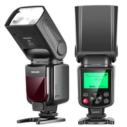 Neewer NW-670 TTL Flash Speedlite with LCD Display for Canon 7D Mark II, 5D Mark II III, IV,1300D, 1200D, 1100D, 750D, 700D, 650D, 600D, 550D, 500D, 100D, 80D, 70D, 60D and Other Canon DSLR Cameras