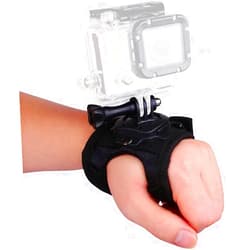 VVHOOY 360 Degree Rotation Hand Strap Mount Wrist Strap Belt Compatible with GoPro HERO11 10 9 8 7/AKASO EK7000/Brave 4 8 7 LE/V50X/V50/Dragon Touch/VEMONT/WOLFANG/HLS/Exprotrek/Surfola/Jadfezy