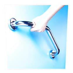 ALDEPO UMOCAN Bathroom Grab 25cm Stainless Steel Bathtub Grab Bar Safety Handle Shower Bathroom Wall Mounted Handle Toilet Grab Bar Grab Rails