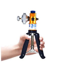 Ace Instruments Hand Operated Pneumatic Pressure and Vacuum Pump Calibrator (-13 to 435 PSI) for Calibration Labs, Field Calibration and Pressure Gauge Calibration Model: AI-DP1-2200 (Only Hand Pump)