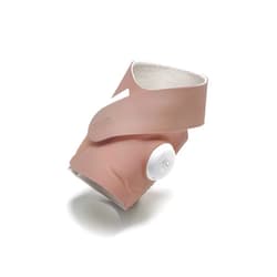 Owlet Accessory Fabric Sock for Dream Sock Baby Monitor, Fits Babies 0 to 18 Months, Dusty Rose (Sensor and Base Station Not Included)