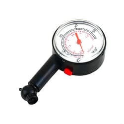 Kiminors Tire Gauge,Tire Pressure Gauge for Truck, Car, Motorcycle, ATV, and SUV, 0-50 PSI, 45° Angle Chuck,Tyre Measurement Tool