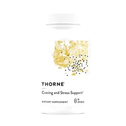 THORNE - Craving and Stress Support - 5-MTHF, B Vitamins, Folate & Plant Extracts to Support Sleep, Cravings & Stress* - 30 Servings