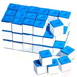 Junkin Pool Chalk Cubes Billiard Cue Pool Stick Chalk Table Accessories for Clubs Bars Home