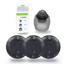 Audisaisi 20 pcs Phonak Small Size Vented 4.0 Hearing Aid Domes &3 pcak/24pcs Cerushield Disk v2.0 098-0445 for phonak,Phonak Hearing Aid Accessories,phonak Hearing aid Parts