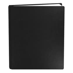 Pioneer Photo Albums 20-Page Family Treasures Deluxe Black Bonded Leather Cover Scrapbook for 8.5 x 11-Inch Pages