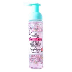 Bella and Bear Bella & Bear Sweet 'n' Sassy Watermelon Foaming Shower Gel & Bubble Bath, 6.7 oz