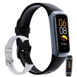 JIWMYIN Fitness Tracker, Step Tracker Sport Bracelet Pedometer Calories Women, 1.1