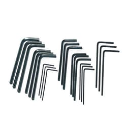 ZDingTech 21pcs Mini Hex Key Set,Mini Hex Wrench sets Tool Kit,Imperial L Shape Micro Allen Wrench, 0.028, 0.035, 0.05, 1/16