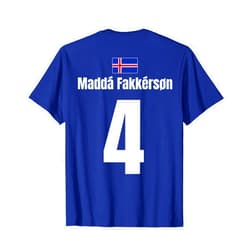 Lustige Sprüche Island Trikots Mallorca Partyshirt Icelandic Name On Sauf Jersey 4 | Football Iceland Party T-Shirt