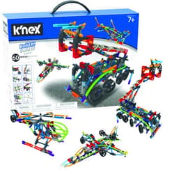 K'nex Intermediate 60 Model Building Set - 395 Parts - Ages 7 & Up - Creative Building Toy, Multicolor, includes K'NEX Parts and Pieces, Instruction Booklet, Medium