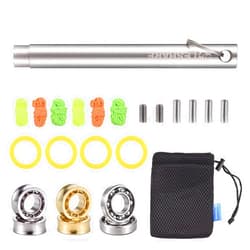 Lixada Yoyo Replacement Bearing Set, 4PCS 10 Ball Unresponsive Yoyo Bearings + 2PCS 8 Ball Responsive Yoyo Bearings with Axles Yoyo Strings and Bearing Remover Tool Complete Yoyo Bearing Pack