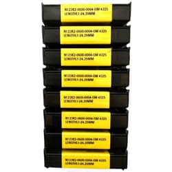 Generisch N123K2-0600-0004-GM 4325 Carbide Blades Pack of 10