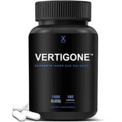 HUMANX VertiGone - Vertigo Relief - Time-Tested Ingredients - Ancient Natural Inner Ear Balance Supplement - Relieves Dizziness, Nausea, Spinning & Swaying Sensations - Non GMO - Dizzy Aid Pills
