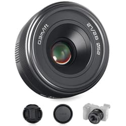 NEEWER 27mm F2.8 APS-C Autofocus Lens Compatible with Sony E Mount Cameras, AF STM Large Aperture Lens for ZV-E10 A5100 A6100 A6300 A6400 A6500 A6600 NEX-5T NEX-5N NEX-7, LS-50