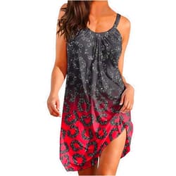 8QIDA Womens Dresses 2024 Summer Women Elegant Slim Mini Dress Solid Color V Neck Sleeveless Women 2024 Summer Tank