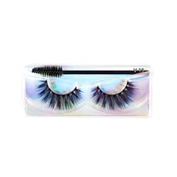 YXLLSSWJG 3d Thick False Eyelashes 1 Pair Of V Series Cotton Thread False Eyelashes Natural Slender Natural Eyelashes Cluster Lashes Mixed Length (O, One Size)