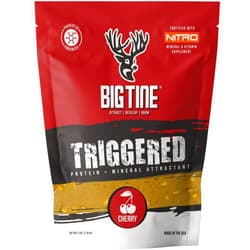 Big Tine Triggered, Protein and Mineral Deer Attractant, Cherry, 5lbs