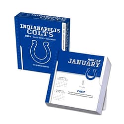 Turner Licensing Indianapolis Colts 2024 Box Calendar