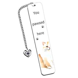 Trikalika Book Lovers Gifts Book Marks for Reading Women Cute Cat Bookmarks for Women Cat Lovers Gifts for Women Cat Bookmark Birthday Friendship Gifts for Readers Bookmark for Book Lovers for Daughter Friends