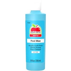 Apple Barrel Acrylic Paint in Assorted Colors (8 oz), 20716 Pool Blue