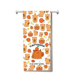 JNIAP Capybara Kitchen Towel Capybara Lovers Gifts Capybara Themed Gifts Capybara is My Spirit Animal Capybara Dish Towel Capybara Hand Towel (Capybara KT)