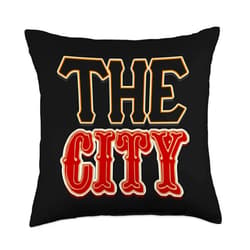 San Francisco Faithful, SF 415 Dynasty, Legacy, SF Bay Area Throw Pillow, 18x18, Multicolor