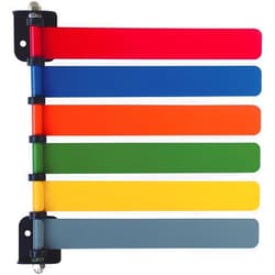 Omnimed American Made Exam Room Status & Signal Flag System - Door Flags for Medical Office, Quickly Display and Identify Exam Room Signals (High Grade Aluminum)