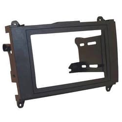 Scosche FD6203B Compatible with 2013-Up Ford Escape / C-Max ISO Double DIN Dash Kit, non-Nav models Black