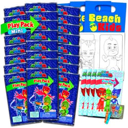 PJ Masks Kids PJ Masks Mini Party Favors Set for Kids - Bundle with 24 Mini PJ Masks Grab n Go Play Packs with Coloring Pages, Stickers and More (PJ Masks Birthday Party Supplies)
