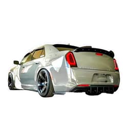 Authority Motorsport LLC Rear Diffuser 7 Piece Kit R2 Compatible with Chrysler 300 2015-2023