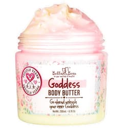 Bella and Bear Bella & Bear Goddess Body Butter Scar Cream - Skin Care Moisturizer - Pure Smoothing Beauty Product Cruelty-Free, Vegan Butter with Natural Ingredients - Hydrate Skincare for Dry Skin