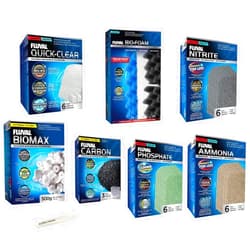Inland Seas Fluval 406/407 Canister Filter Semi Annual Maintenance & Replacement Filter Media Kit Plus Bundle (8 Items)