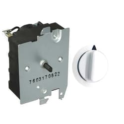 GLOB PRO SOLUTIONS TMD1FM07 CKD7038 KIT For TMD1FM07 Dryer Timer and white Knob Fits: TMD1FM07