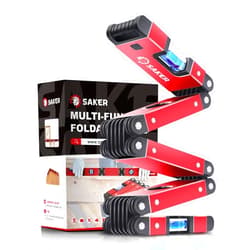 Saker Multi-function Foldable Level, 28-Inch Leveler Tool,Gifts for Men,Multi-Angle Measurement Woodworking Tools,Precise Leveling In Any Position,Folding Level Tool To Save Your Precious Time