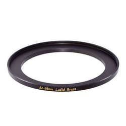 LUŽID 82mm to 95mm Brass Step Up Ring Filter Adapter Luzid (8295)