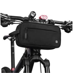 Rhinowalk Bike Handlebar Bag, Multifunctional Waterproof Mountain Bike Crossbar Front Bag Road Bike Basket Bicycle Frame Bag Waist Shoulder Bag Bicycle Bag Professional Cycling Accessories