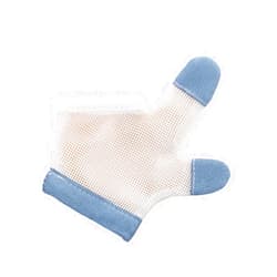 STOBOK Stop Thumb Sucking, 1 Pair Baby Anti Eating Gloves No Scratch Breathable Finger Thumb Protector Thumb Sucking Stop for Thumb Fingers Sucking (L)