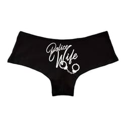 Decal Serpent Police Wife Women's Boyshort Underwear Panties
