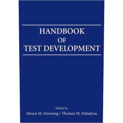 Thomas M. Haladyna,Steven M. Downing Handbook of Test Development (Educational Psychology Handbook)