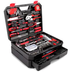 KingTool 325 Piece Home Repair Tool Kit, General Home/Auto Repair Tool Set, Toolbox Storage Case with Drawer, General Household Tool Kit - Perfect for Homeowner, Diyer, Handyman