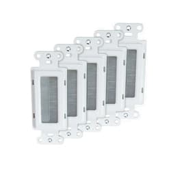 On-Q WP1014WH5 WP Cable Access Strap, 5 Pack, White