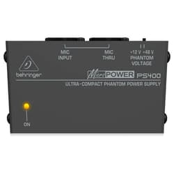 Behringer Micropower PS400 Ultra-Compact Phantom Power Supply