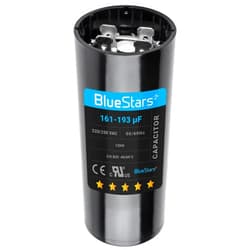 BlueStars Upgraded Version 161-193 uf MFD 50/60 Hz 220-250 VAC Volts Round Start Capacitor - Universal Fit for Air Conditioners - Pack of 1