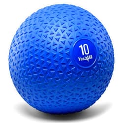 Yes4All Slam Ball, 10-40lb Medicine Ball, Durable PVC Sand Filled Workout Dynamic Weighted Balls for Exercise Core Strengthen